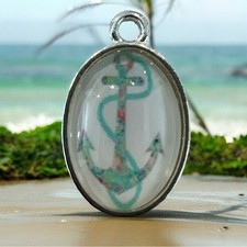NEW Roped Anchor Pendant Charm NEW