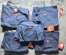 Dickies EDS Medical Drawstring Scrub Pants Navy blue Sz XLarge 5 Pair New w/Tags