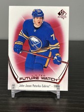 John-Jason Peterka 2021 SP Authentic Future Watch Limited Red 152 Rookie RC