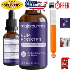 Butt Enhancement Drops - Fast-Acting Vanilla Liquid with Aguaje & Maca Extract