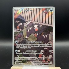 Houndour - Illustration Rare SV03: Obsidian Flames 204/197 2023 Darkness on eBay