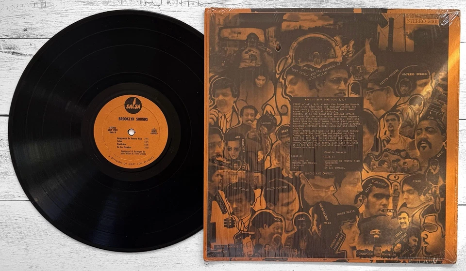 RARE 1st U.S. Press Brooklyn Sounds”Brooklyn Sounds!”LP/INSHRINK/1971/Guaguanco. Foto 2 de 4