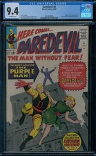 Daredevil 4 CGC 9.4 1st Killgrave