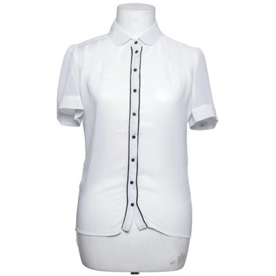River Island, Kurzarmhemd, Größe: 38, Weiß, Einfarbig, Damen #cND