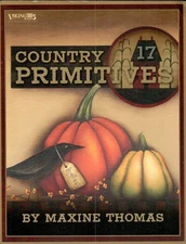 Country Primitives 17 Maxine Thomas Acrylic Decorative Painting Patterns Book