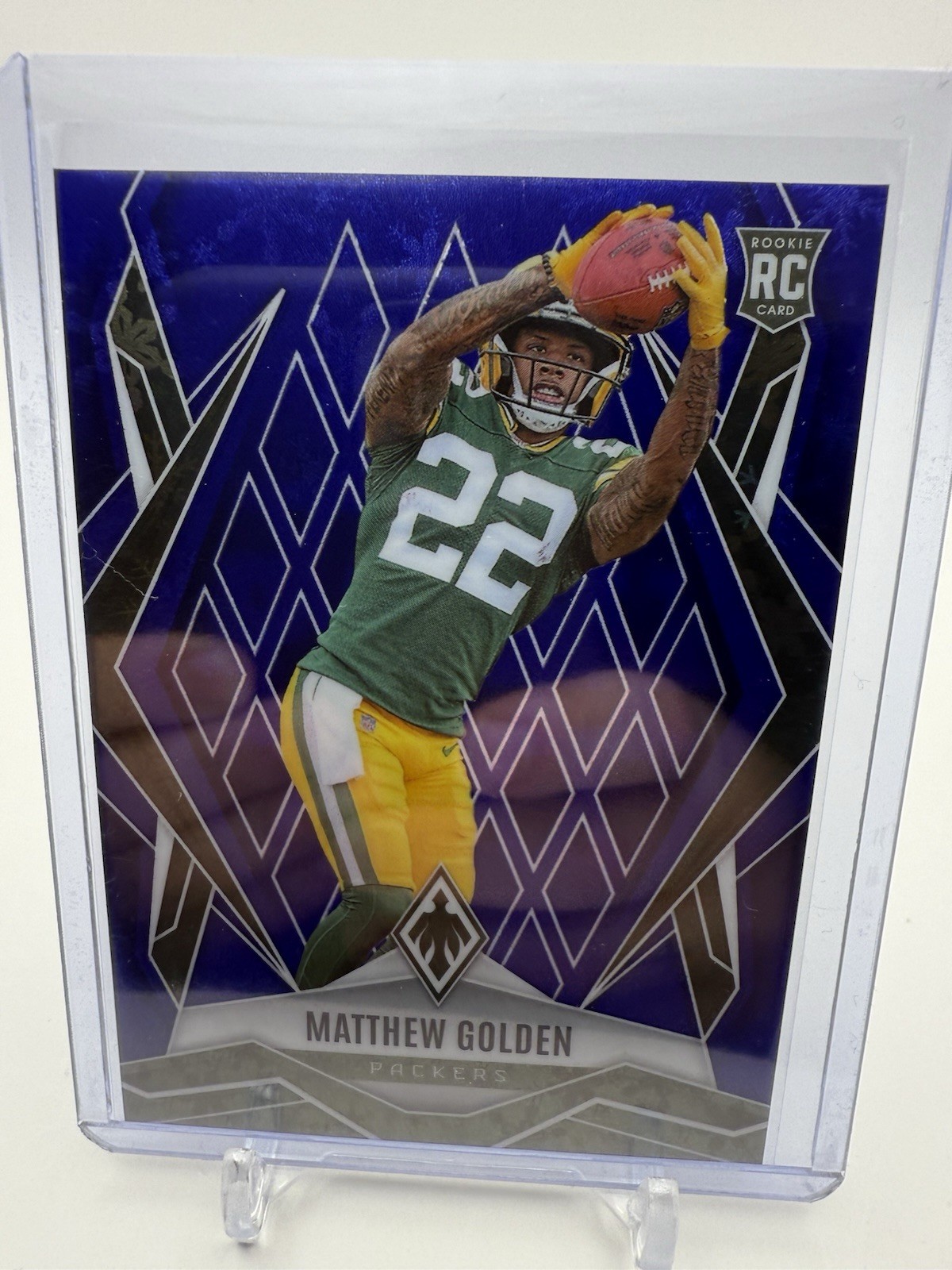 2025 Panini Phoenix Matthew Golden #174 Snowflake /199 RC Rookie Packers