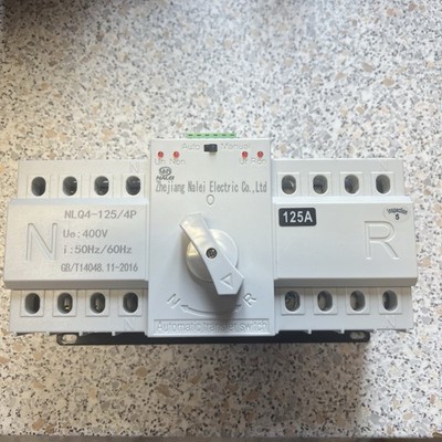 4P 125A Dual Power Automatic Transfer Switch AC 400V Generator-Leistungsschalter