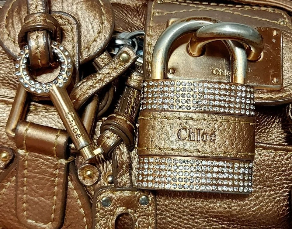 Chloé Paddington Limited Edition Bronze Gold used from japan - Image 2 of 4