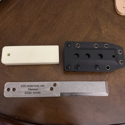 EOD Robotics Medium Tumbled Titanium Breacher Bar  CAGE: 5VKB6 Non-Magnetic Tool
