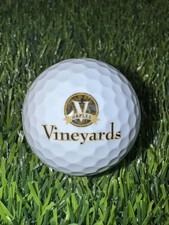 Naples Vineyards Logo Golf Ball 1 Titleist - Naples FL Florida Club Course
