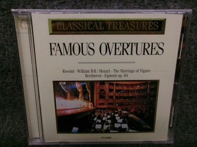 Classical Treasures Famous Overtures CD Various Artists Made in Canada CT-2-2982