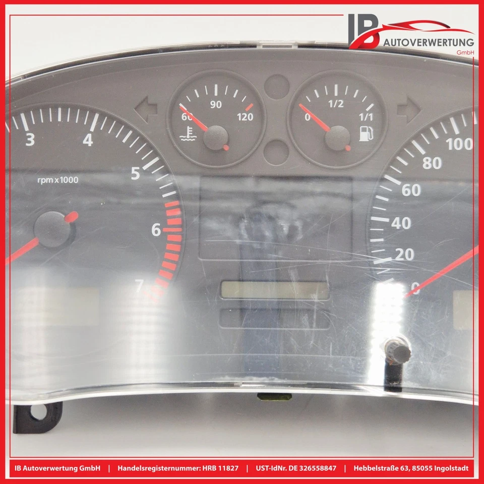 Tacho Kombiinstrument W01M0920801 SEAT LEON 1M 1.4 16V VDO - Изображение 3 из 4