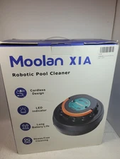 MOOLAN Robotic Pool Cleaner Cordless Pool Vacuum Cleaner X2M Up To 914 Sq Ft