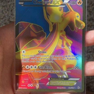 The Pokémon Company Charizard EX 100/106 Flashfire Ultra Rare Full Art Holo