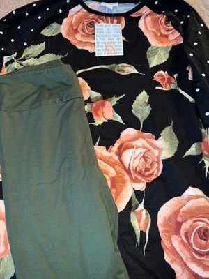 LuLaRoe Outfit: OS unicorn outfit & XS Randy floral BNWT