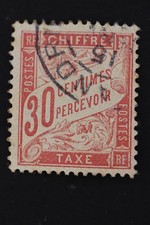 France Scott #J35 1894 30c Deep Claret Postage Due Used