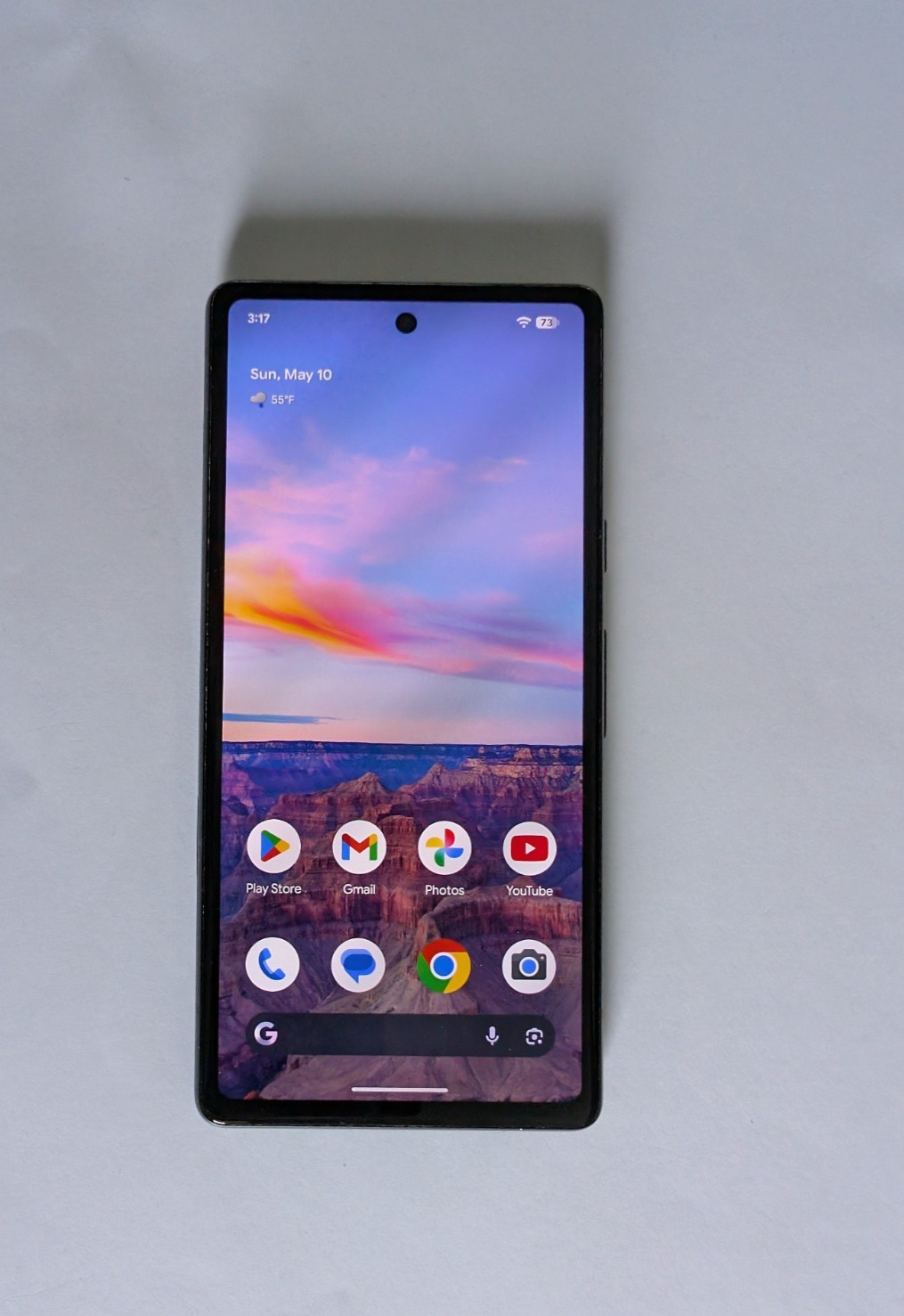 Google Pixel 7a - 128GB - Charcoal (Unlocked) - with a new battery