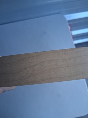 1-5/16'' Wide x 3mm PVC Edge Banding Pionite Hardrock Maple #PTWM791 - 140 LF