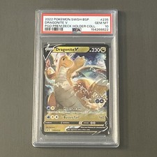Pokemon TCG: Dragonite V SWSH235 Sword & Shield Promo PSA 10 Pokemon GO Stamp on eBay