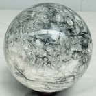 Natural Insectconch fossil crystal Ball Quartz Crystal Sphere Reiki Healing2960G — photo 6
