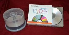 25 DVD-R Discs  Memorex  SONY  120 min 4.7 GB