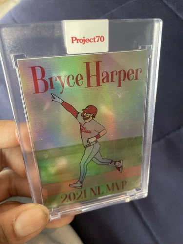 Topps Project 70 Card 830 - Bryce Harper by Oldmanalan FOIL 13/70