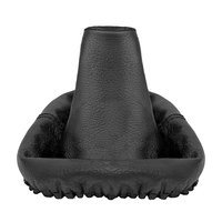 Schaltsack Schaltmanschette FüR VW Polo 9N Polo 4 IV 100% Echtes Leder Schwarz