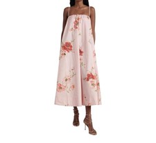Zimmermann Lightburst Puff Midi Dress Women’s Medium Floral Designer No Straps