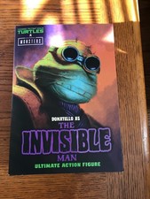 NECA TMNT Monsters  Donatello  as the Invisible Man Action Figure w Accessories