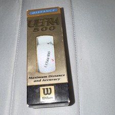 Wilson Ultra 500 Distance Golf Balls White Maximum Distance 3-Pack