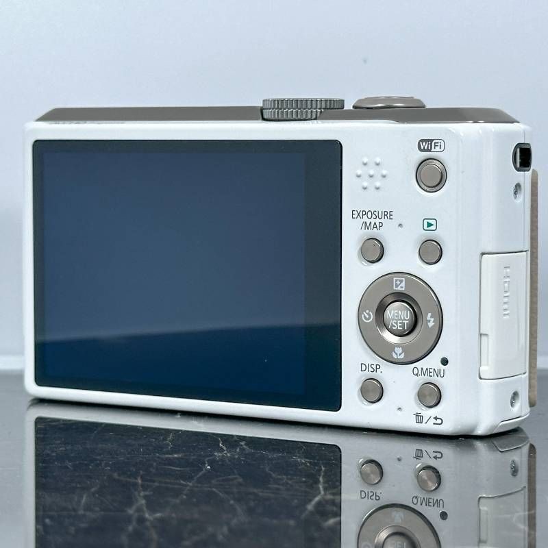 Panasonic LUMIX DMC TZ40 White 20x Leica Zoom 18.1MP WiFi GPS