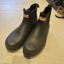 hunter boots Men’s Size 9