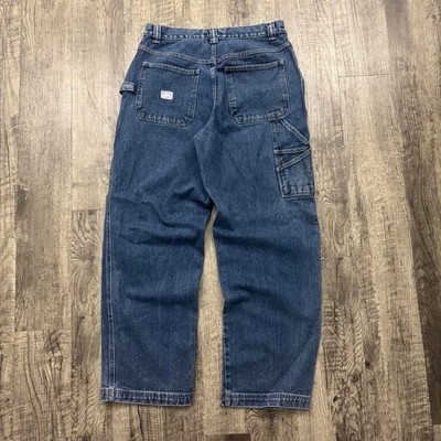 Vintage Old Navy Painter Carpenter Denim Workwear Jeans 32x31