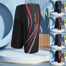 Men Quick Dry Swim Trunks Waterproof Beach Swimming Shorts Active Wear