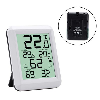 Smart Home kompatibles Temperatur- und Luftfeuchtemessgerät für Innenräume mit Display