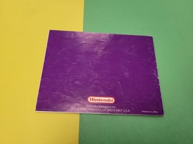 Snake Rattle N Roll - Nintendo NES- Manual Only **NO GAME!