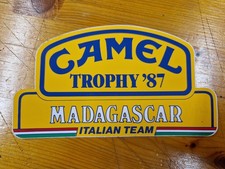 ADESIVO STICKERS CAMEL TROPHY 87 MADAGASCAR
