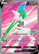 Pokemon Karte - Galagladi V 181/196 - Verlorener Ursprung - Full Art - Deutsch