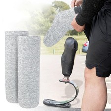 2 Pieces Amputee Socks Indoor Outdoor Comfortable Daily Use Prosthetic Socks