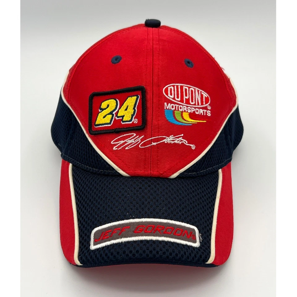 Gorra Jeff Gordon NASCAR 24 DuPont Motorsports Chase Authentics Foto 2 de 4