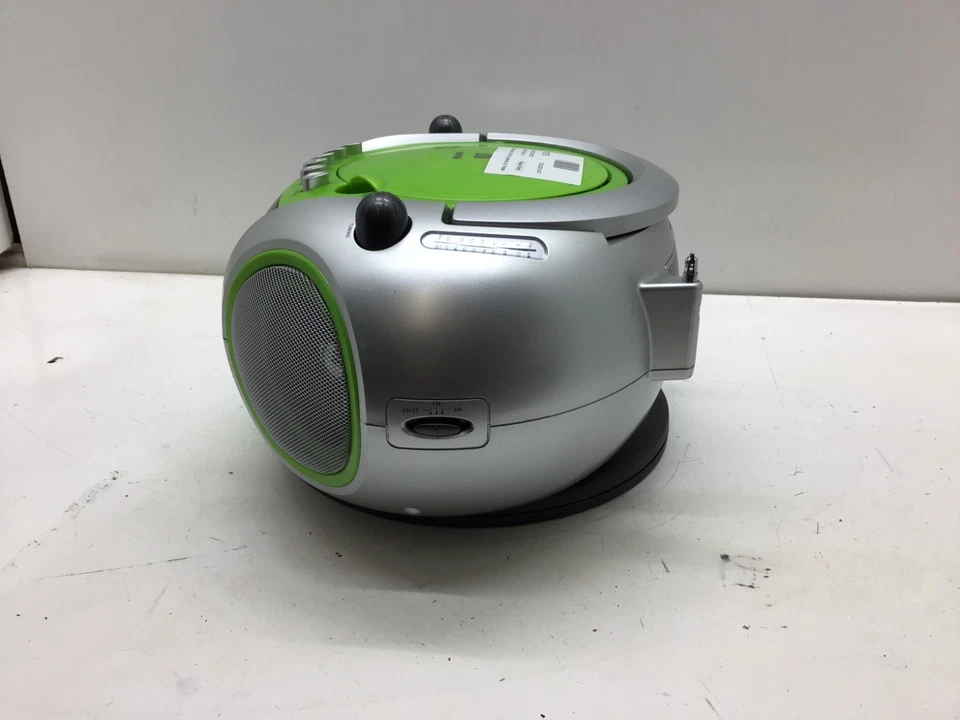 Boombox JWIN JXCD573ORG verde - probado - sin cable de alimentación Foto 4 de 4