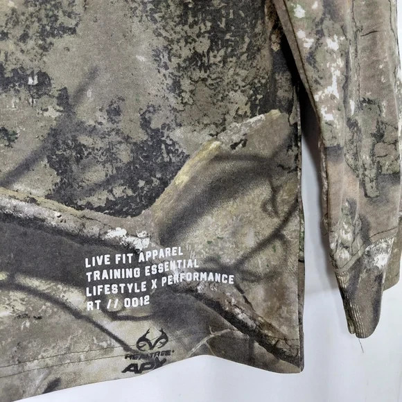 New LVFT Tree Camo Long Sleeve Shirt Small Men image 4