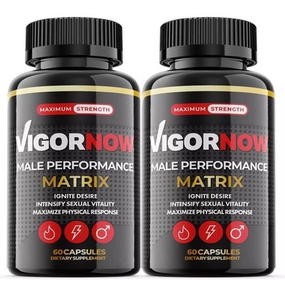 Vigor Now Pills for Men - Male Virility and Performance Support - 120 Capsules