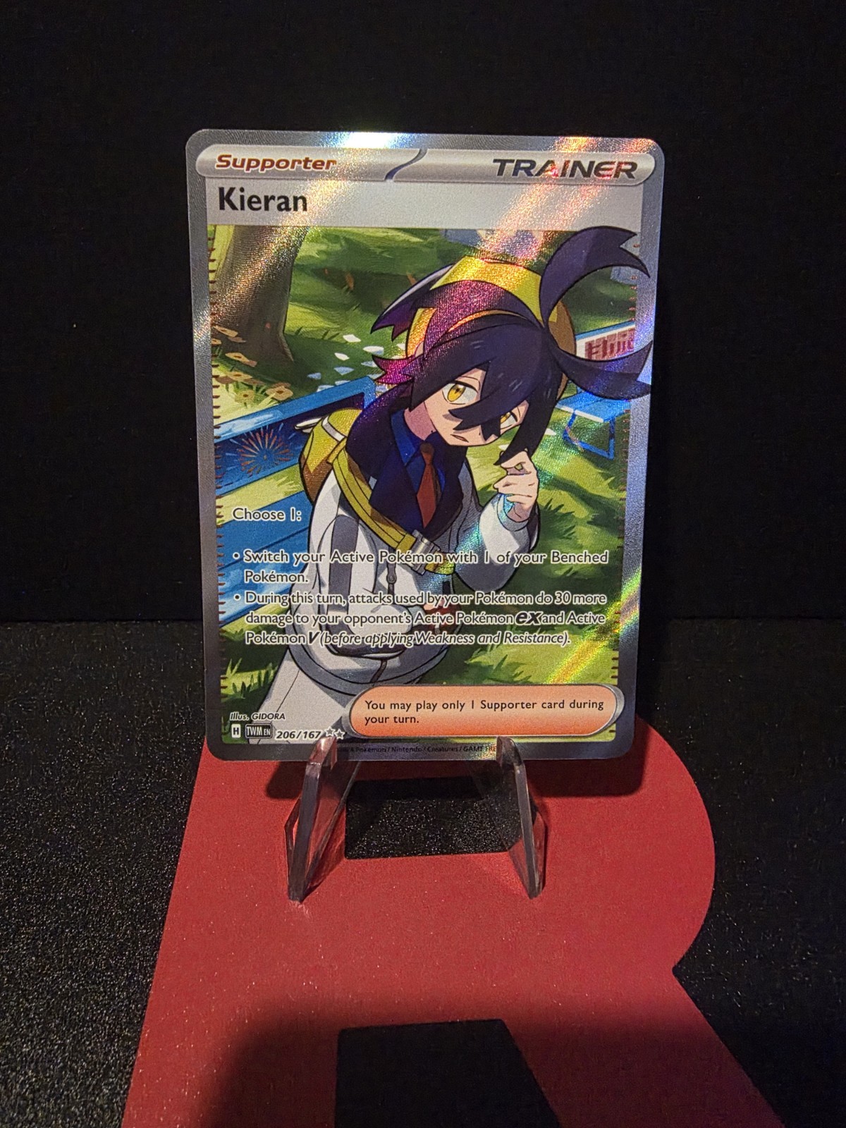 Kieran Ultra Rare SV06: Twilight Masquerade 206/167 NM