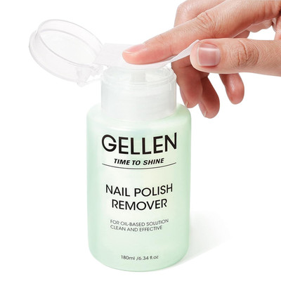 Gellen Nail Polish Remover, Non Acetone Nail Polish Removal for Regular Nail Pol