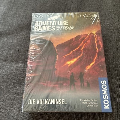 Kosmos - Adventure Games - Die Vulkaninsel - 12+ Jahre 1-4 Spieler - OVP 