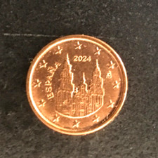 5 Euro Cent, Spain,  1999 - circulated coin