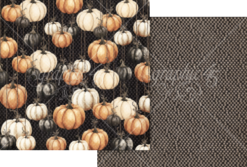 GRAFIK 45 "GEISTERGRÜSSE" 12X12 SAMMLUNGSPAKET HALLOWEEN SCRAPJACK'S PLACE - Bild 7 von 13