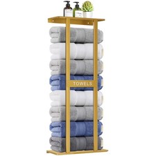 Bathroom Towel Storage Rack Wall Mounted Bathroom Towel Rack 30 inch Gold