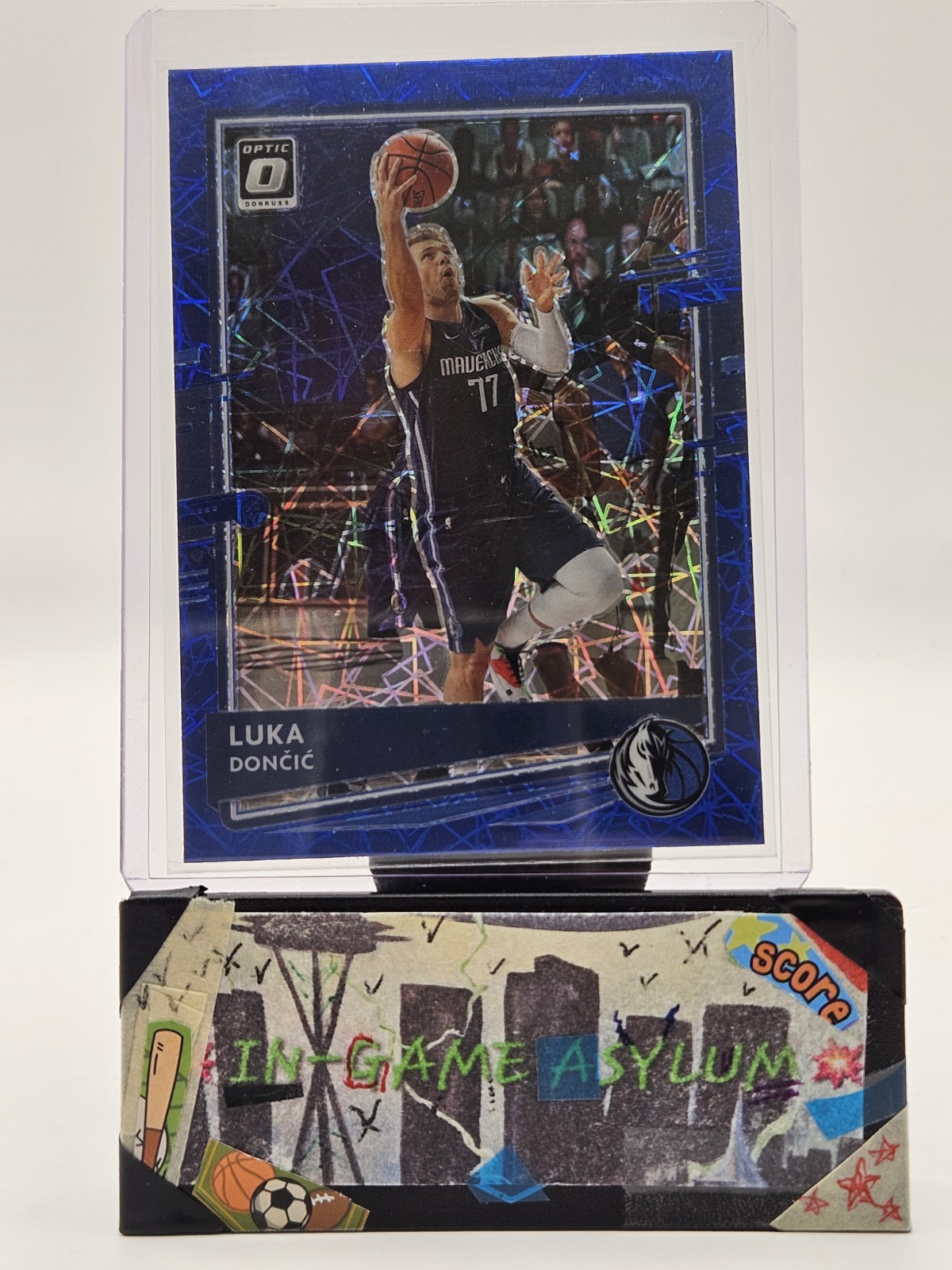 💥2020 Panini Donruss Optic LUKA DONCIC Blue Velocity Lazer #86 Mavericks!💥